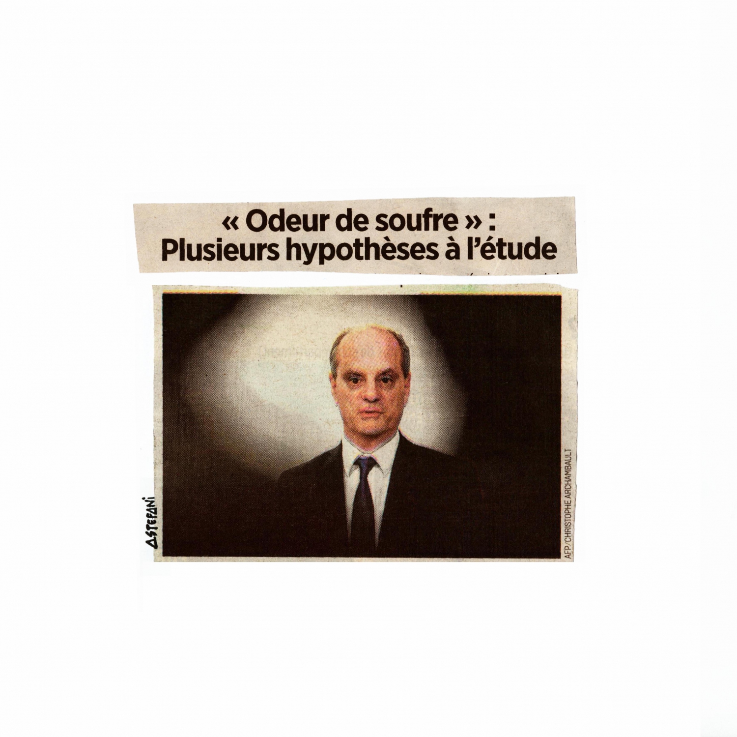 Odeur de soufre plusieurs hypotheses