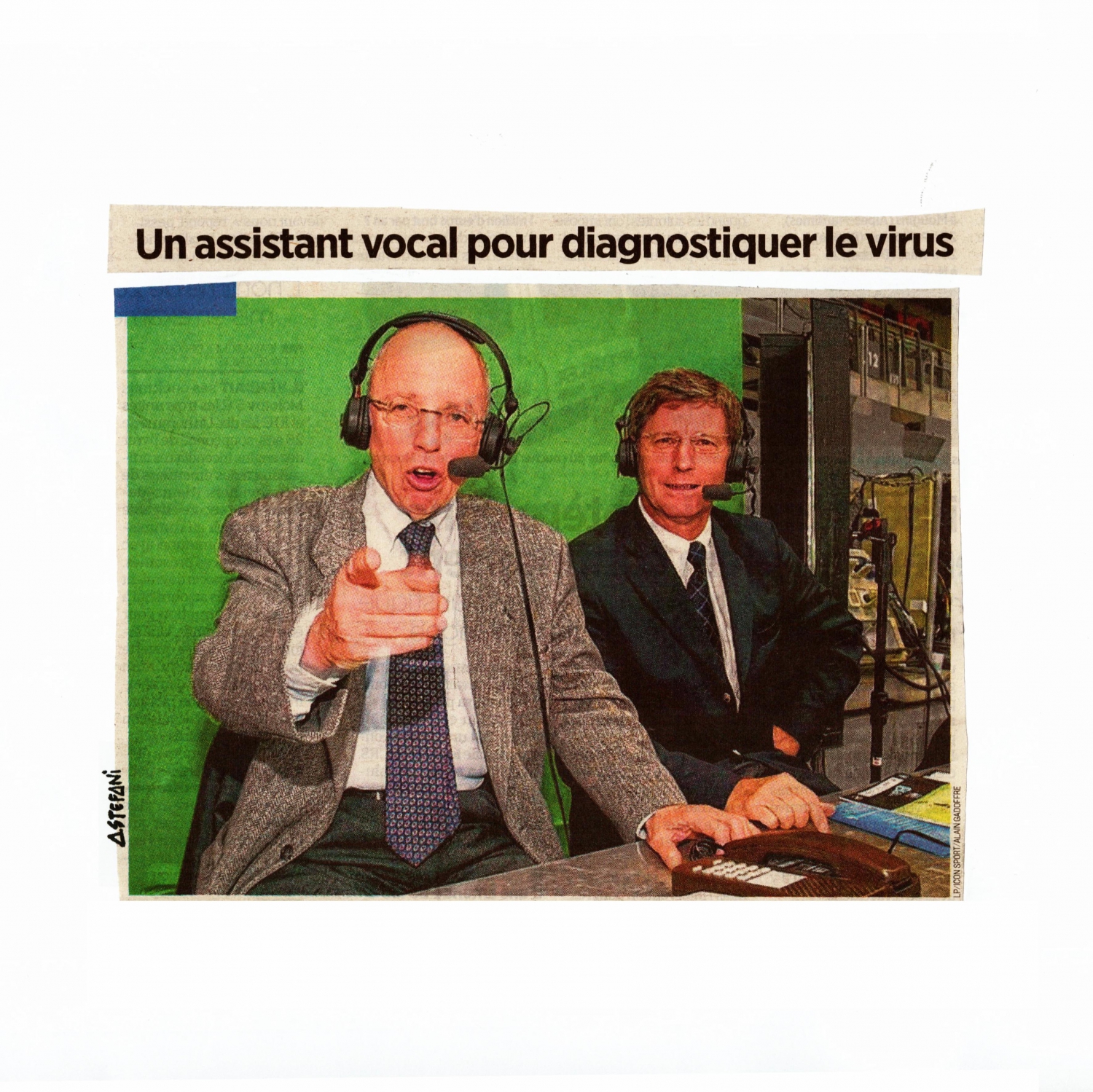 Un assistant vocal pour diagnostiquer le virus
